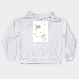 Bee kind. Kids Hoodie